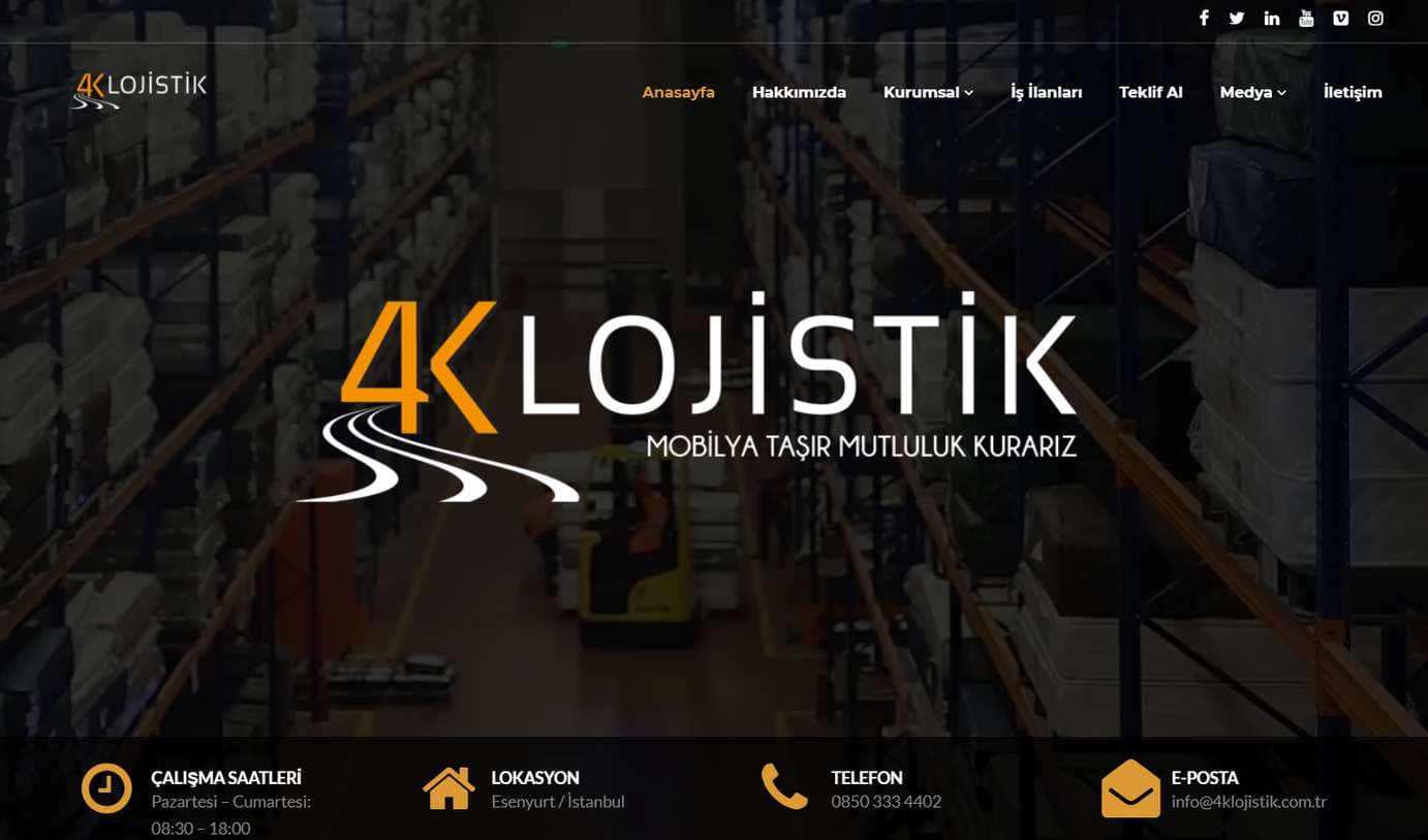 4K Lojistik — Logistics