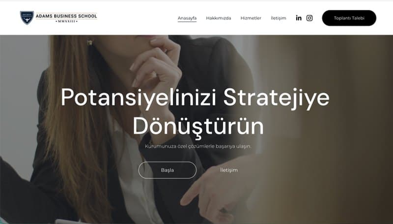 Adams Business School — Education