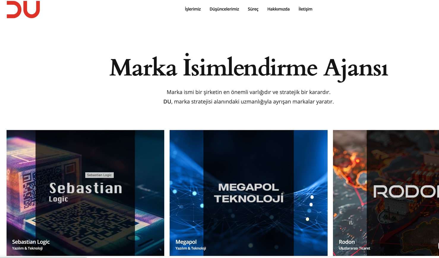 DU Naming — Brand · Naming