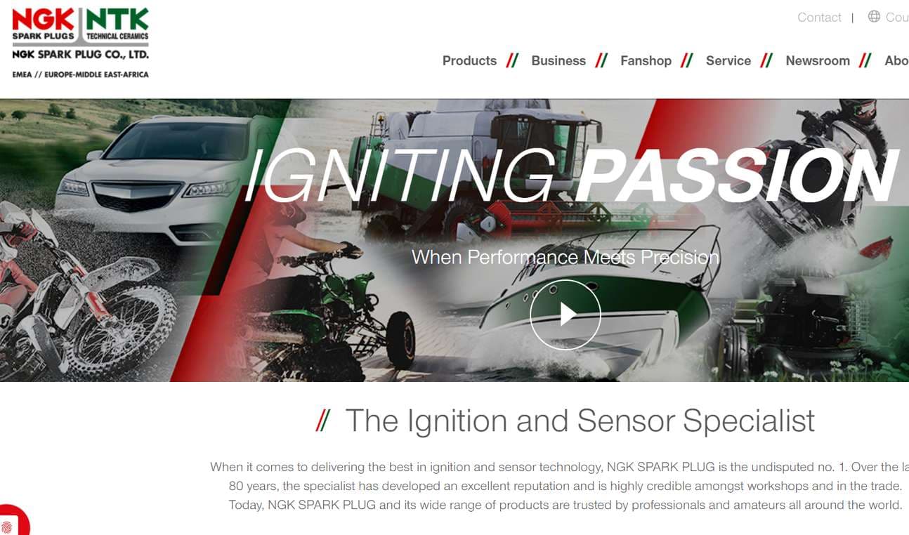 NGK — Automotive