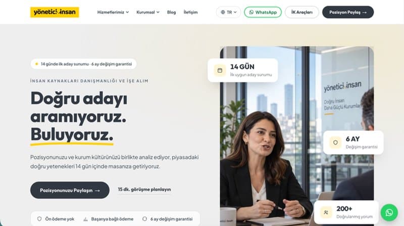 Yönetici İnsan — İnsan Kaynakları