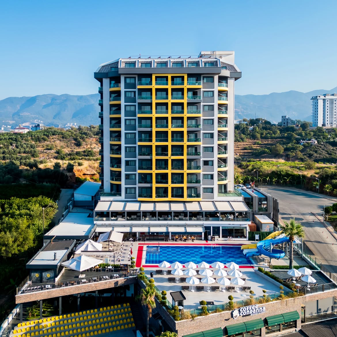 Campus Hill bina dış cephe görünümü